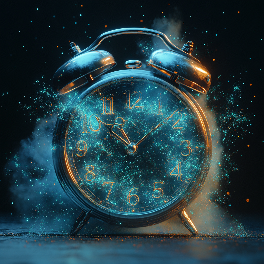 Service business owner looking at unclear marketing data